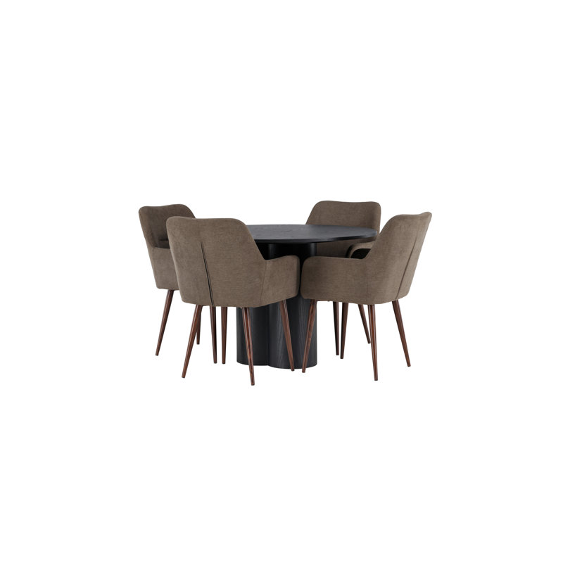Geinbow 4 - Person Dining Set