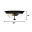 Luminaire bol encastré 13 po Designer Series-887256856-887256859
