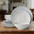 Brainard Irregular 12 Piece Stoneware Dinnerware Set, Service For 4