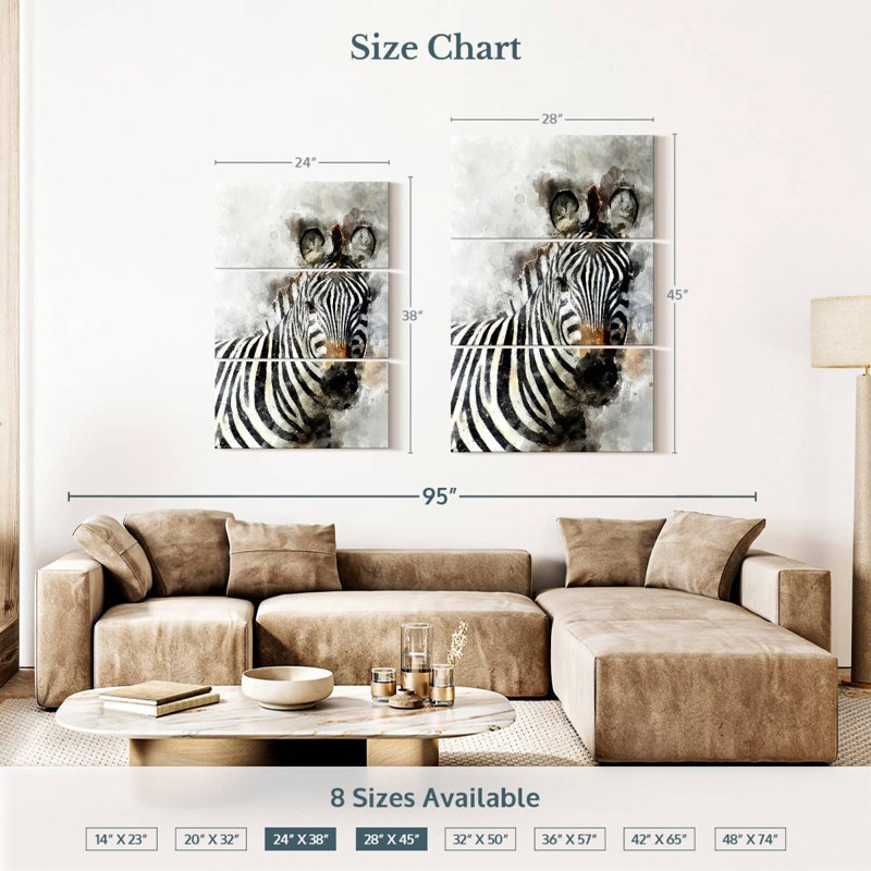 Portrait de zèbre Brampt