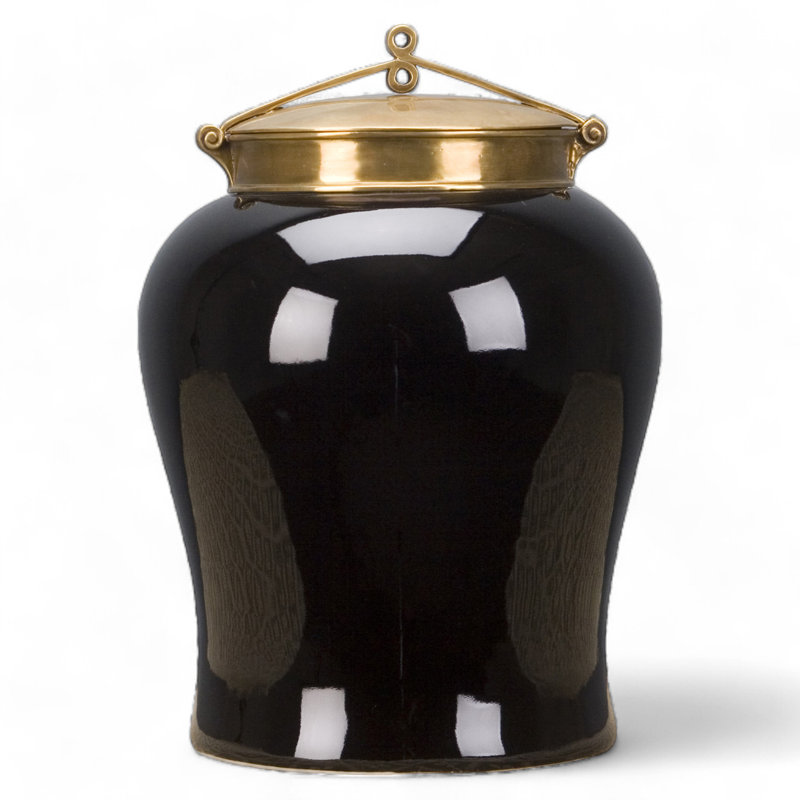 Hand Painted Decorative Porcelain Jar