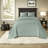 Charming Reversible Cotton Bedding Sets Seafoam Cottage Style