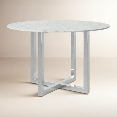 Dern Marble Round Dining Table