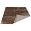 Tapis à poils longs en polyester touffeté à la main Stiner-112677099