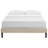 Tessie Bed Frame with Squared Tapered Legs-1068867930-1066055956