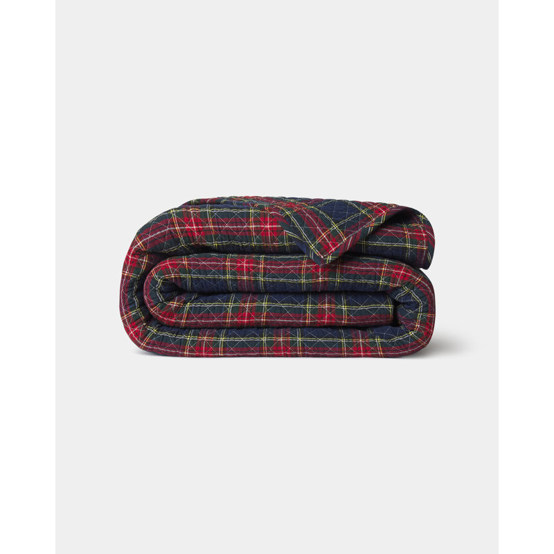 Cape Breton Plaid Quilt, King Quilt