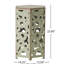 Tables d'appoint antiques, fabriquées en fer, sans assemblage requis, complexes, P 13,89 po x l 12,2 po H 21,48 po, 9,69 lb, 2 tables d'appoint: tables d'appoint, motifs complexes, de