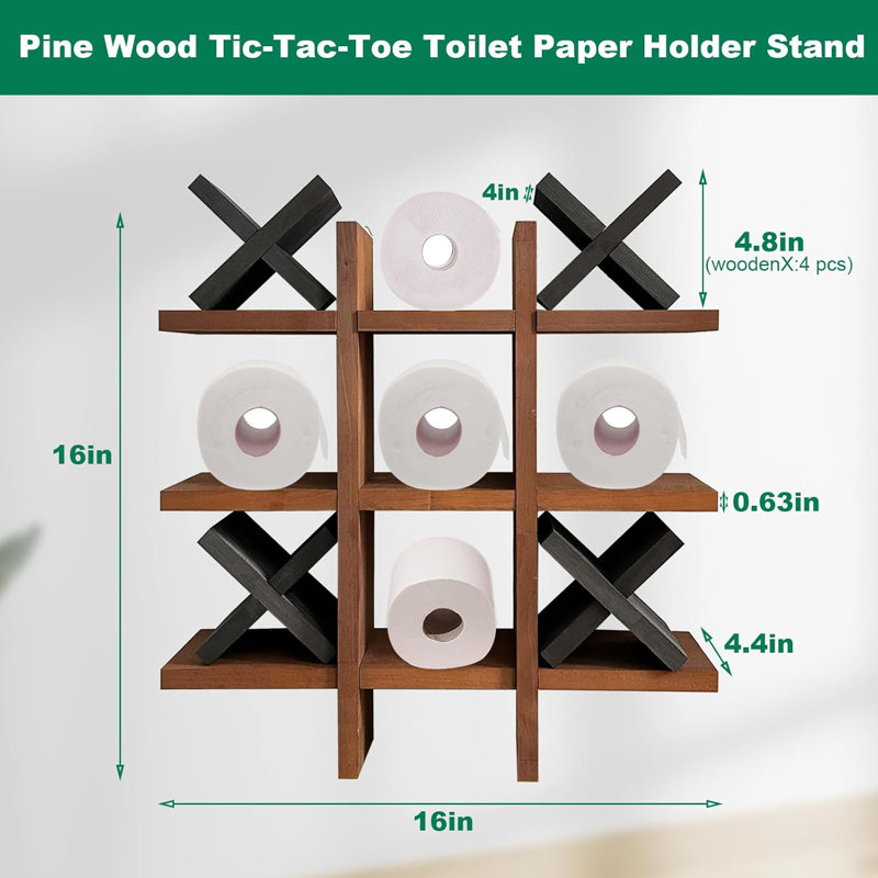 Free Standing Toilet Paper Holder