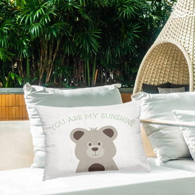Coussin d'extérieur «My Sunshine» par Natalie Carpentieri