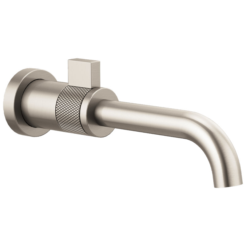 Litze® Wall Mount Bathroom Faucet, 1.5, Luxe Nickel