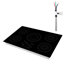 Surface de cuisson à induction, 30 po, 5 brûleurs, surface de cuisson magnétique intégrée de 9 200 W, écran tactile DEL, 9 niveaux de chauffage, 220 V