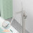 Freestanding Tub Faucet With Hand Shower Single Hole Waterfall Bathtub Faucet Modern Brass Single Handle Floor Mount Tub Fillers-109050270