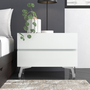 Amiah 2 Drawer Nightstand