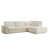 Ivory Polyester/Chenille
