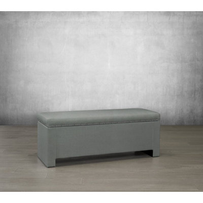 Banc de rangement rembourré Ashli