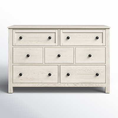 Lewin 60" Oak 7-Drawer Dresser