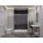 Rhodes Series 50 To 54 In. X 76 In. H Sliding Frameless Shower Door In Brushed Nickel With Tsunami Guard Tempered Glass-119471080