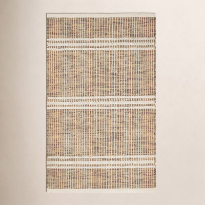 Malta Hand-Woven Striped Wool Rug