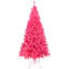 Artificial Tinsel Christmas Tree - Pink - Clear Lights-1424440490-1424440488