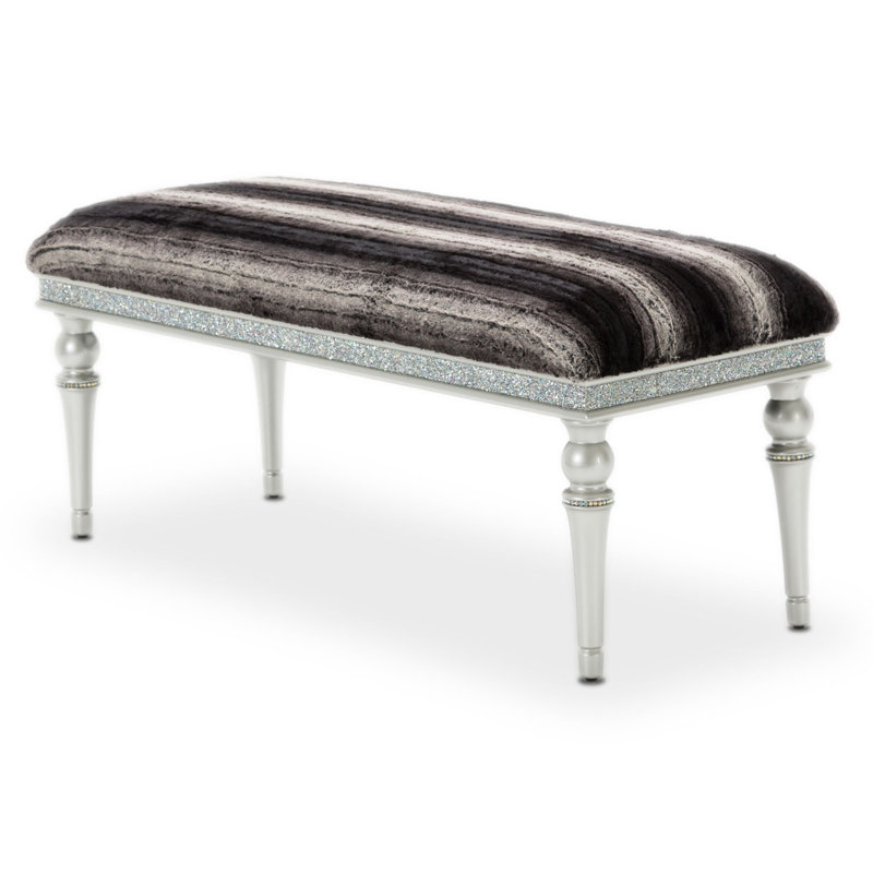 Melrose Plaza Upholstered Bench
