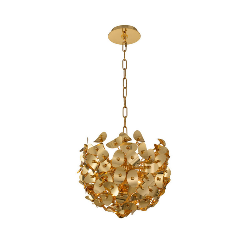 Aster 1 LT Gold Multi-Pendant Kalco