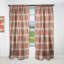 Panneau de rideau simple occultant Retro Abstract Drops IV - Mid-Century-173553844