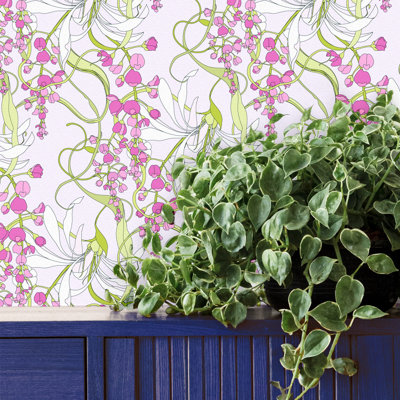 Papier peint adhésif Blossomie par Lovely Print Co. Home 