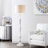 Bellmead 62'' White Traditional Floor Lamp
