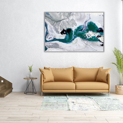 River Run Emerald - reproduction d'art sur toile