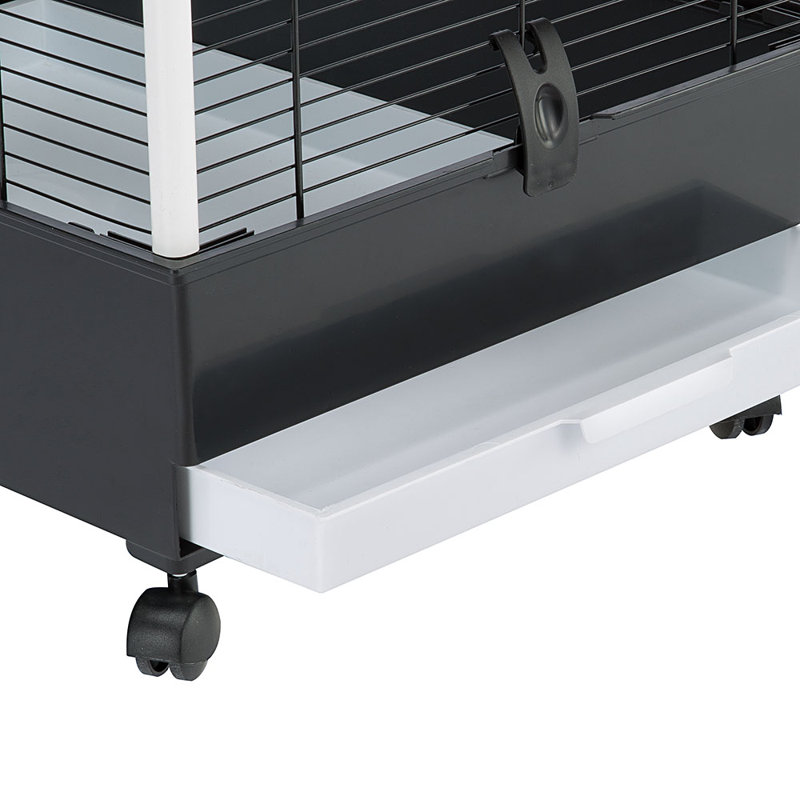 161.5cm Pointed Top Floor Bird Cage with Wheels