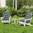 Thick  Adirondack Chair Cushion, High Back Patio Cushions-247398828-247398831