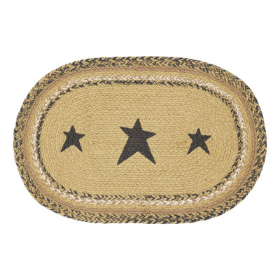 Kettle Grove Geometric Oval Placemat