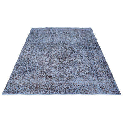 Tapis unique en laine 7 pi 9 po x 10 pi 10 po Pleuvoir