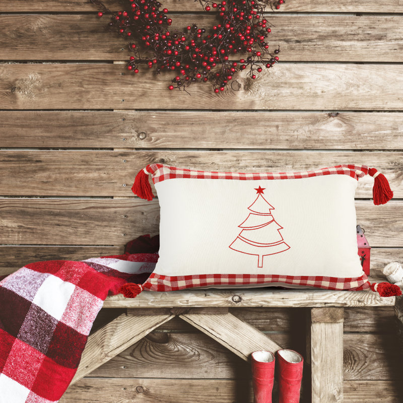 Tassels Cotton Pillow Cover