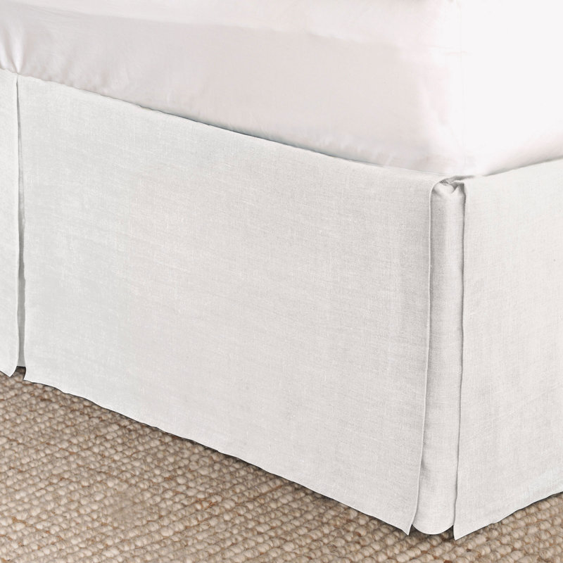 Resort Linen Program Pleated Bed Skirt, Full, Shell