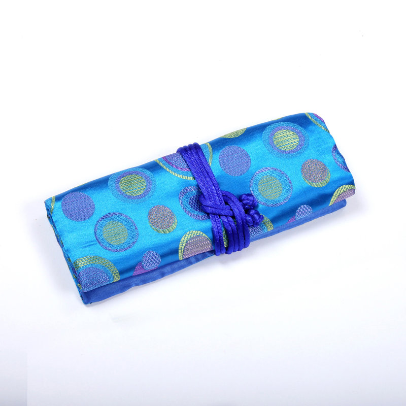 Rouleau à bijoux, Bleu
