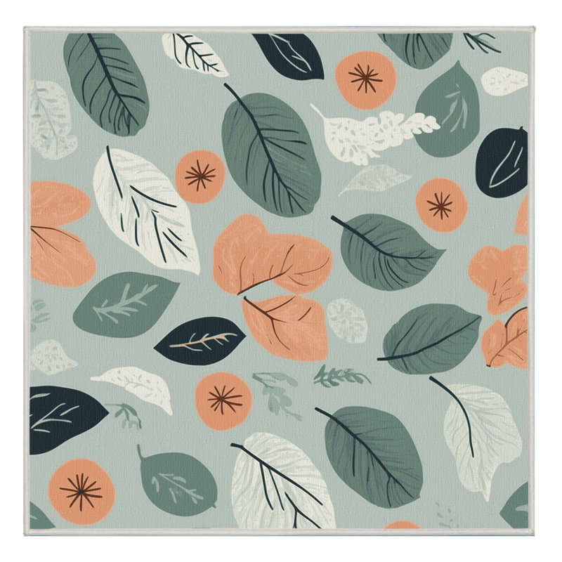Tapis Azure Breeze, Carré 3 pi