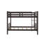 Lit superposé simple en bois massif Gulnora par Harriet Bee-1031524450