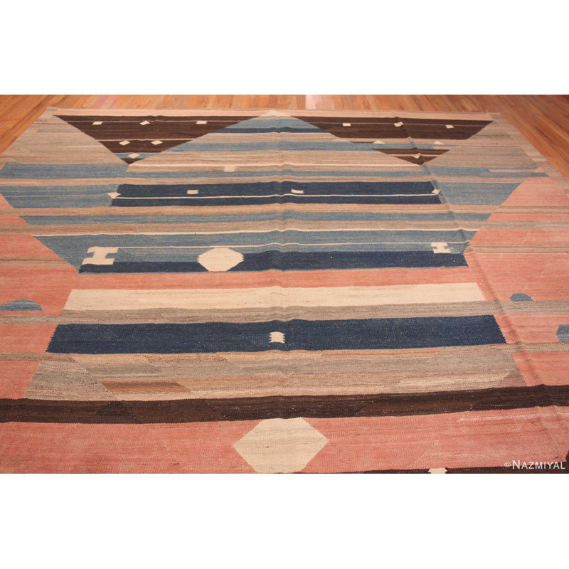 One-of-a-Kind 13'2" X 19' Flatweave Area Rug
