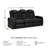 Gwenny 86'' Faux Leather Power Reclining Sofa