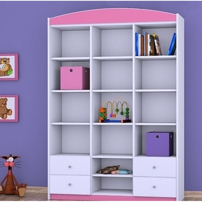 Reina 183cm H X 132cm W Kids Cube, Pink