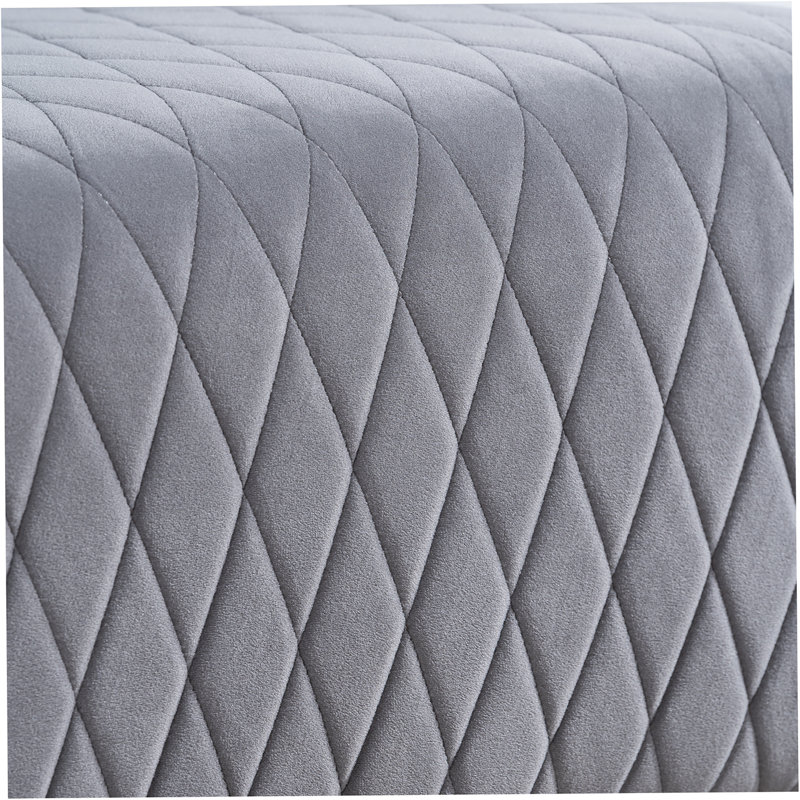 Rivah Upholstered Wingback Chair, Gray Revolution Performance Fabrics®, 1 