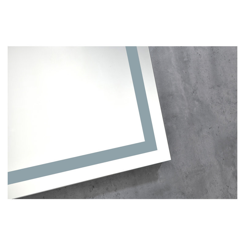 26*38 Led Lighted Bathroom Wall Mounted Mirror