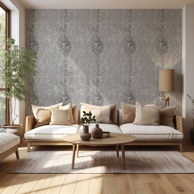 Mrs Paranjape Papers Shagreen 10' L x 24" W Wallpaper Roll
