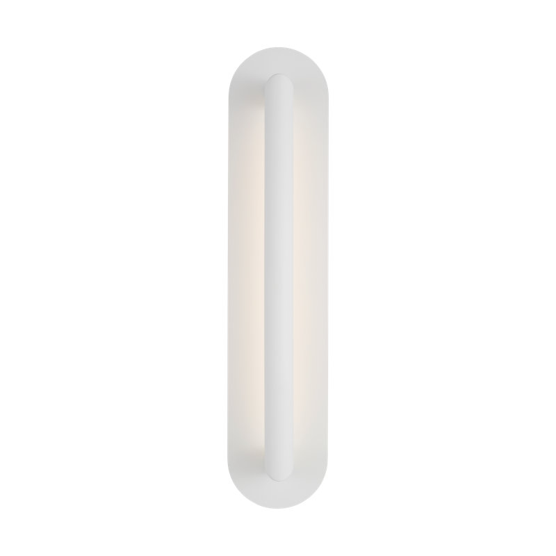 Kelly Wearstler Fielle 1-light LED extra large wall sconce in natural brass finish, Soft White
