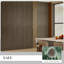 Ensemble de 4 panneaux sonores 3D, 47 po x 24 po, panneaux de bois insonorisés pour le mur, lambris de bois pour plafond intérieur, bureau, cinéma maison, studio, noyer