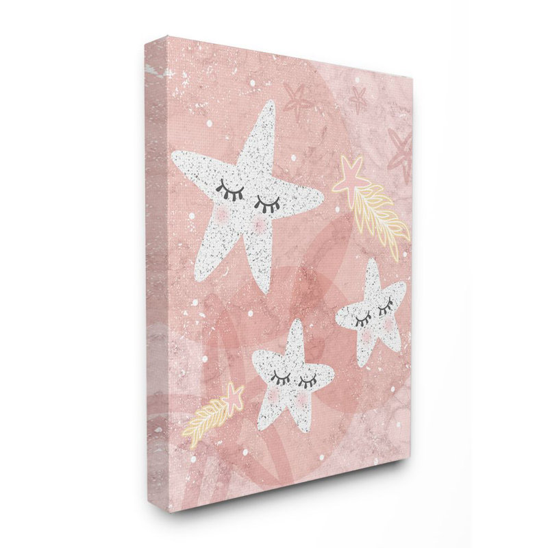 Décoration murale pour enfants Tarbox, Toile tendue, H 40 po x l 30 po x P 1,5 po