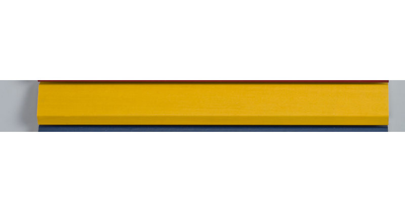 Miroir simple Holdrege, Grain de couleur jaune, H 20 po x l 26 po