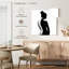 Silhouette créative de femme-96625084
