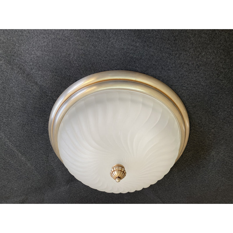 Aiyana Glass Flush Mount
